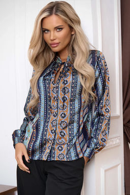 Блуза Open Style 7069 синий