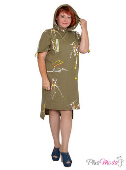 Платье Модель №1328 размеры 44-84 - Plusmoda фото 4