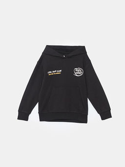 Kap??onlu Erkek ?ocuk Sweatshirt