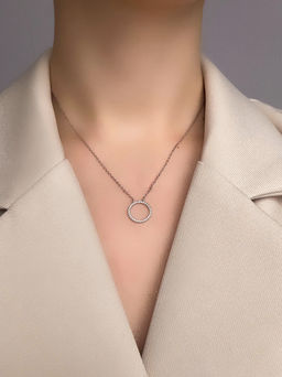 Колье с куб.цирконием - Серебряные крылья фото 2