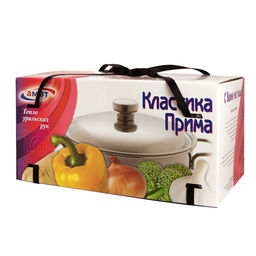 Набор посуды 10-ти пред с прут.руч.стекл.кр. арт.1с946 Аша