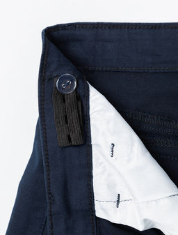 VILATTE / Брюки-кюлоты из хлопкового твила с эластаном для девочки  фото 3