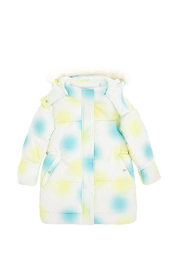 Кремовое пальто для девочки Неожиданная скидка в корзине - U.s. polo assn фото 2