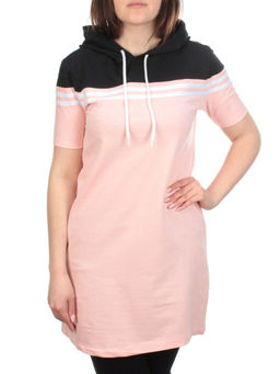 11797 PINK Туника спортивная женская (100% хлопок) - Фабричный китай фото 2
