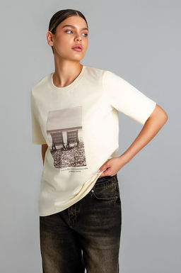 Арт. 31134 Футболка женская 44-52 (5 шт) Цвет:бежевый - Калинка фото 25