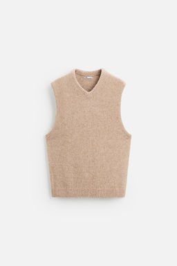 TEXTURED KNIT VEST - Zara фото 6