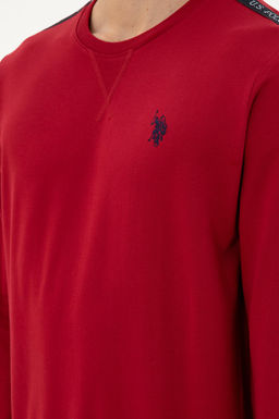 Мужской бордово-красный пижамный комплект Неожиданная скидка в корзине - U.s. polo assn фото 6