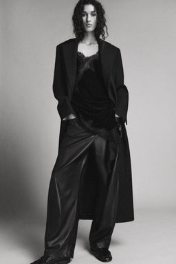 ZW COLLECTION BALLOON LEATHER EFFECT TROUSERS - Zara фото 5