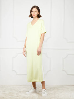 Платье женское ZZ-03006 lime/white