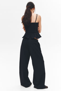 Pantal?n de sarga con cord?n de ajuste - H&m фото 10