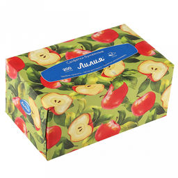 Салфетки бумажные 20х19см "Универсальные", 2-х слойные, 200 штук в упаковке, микс (Россия)