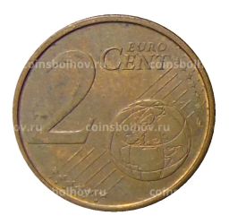 2 евроцента 2000 года Испания