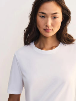 Базовая футболка из хлопка REGULAR0526-1 / Zarina