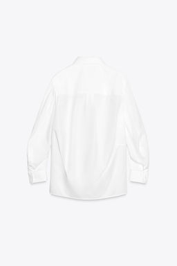 ZW COLLECTION POPLIN SHIRT - Zara фото 15