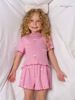 Пижама Элли астра на пудре - Sovalina фото 12