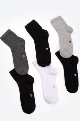 6 пар носков средней высоты в подарочной коробке Happyfox