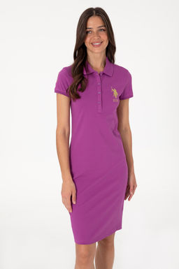 Kad_n Menek_e Polo Yaka Mini Boy _rme Elbise - U.s. polo assn фото 2