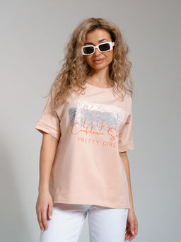 940/1 Футболка "Пудра"