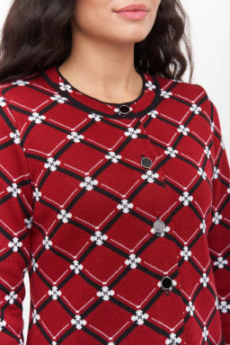 ЗЛАТА Жакет М 3171/красный