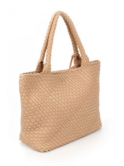 LACCOMA сумка СУ1033-А-бежевый эко кожа хлопок  фото 2