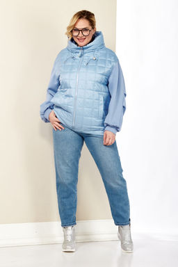 Куртка SHETTI 2184 небесный фото 7