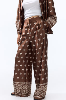 Pantal?n recto de sat?n - H&m фото 3