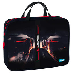 Папка на молнии с ручками А4 F?rst "Faster", 350*265*80мм, текстиль (FT-FB-A40412)