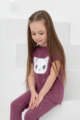 КР 302252/амарант к431 фуфайка для дев