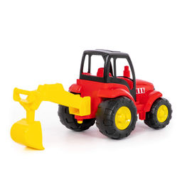 Чемпион, трактор с лопатой (в сеточке) - Полесье фото 3