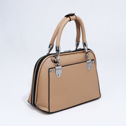 Сумка-саквояж на молнии, цвет бежевый - Simaland фото 5