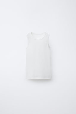 PACK TRES CAMISETAS MANGA SISA / Blanco - Zara фото 2