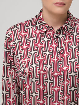 Блузка с принтом