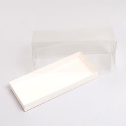 Цена за 5 шт. Коробка с прозрачной крышкой под рулет 30×12×12 см