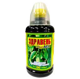 Компл.орг.-мин.удобр. Здравень аква Антистресс регенератор листьев 0,5л (концентрат)