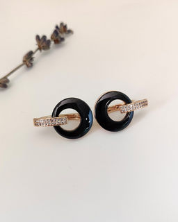 Серьги с керамикой - Vel vett фото 2