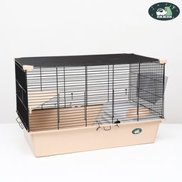 Клетка для шиншилл Пижон №11, складная, 80 х 50 х 46см, бежевая