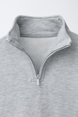 SUDADERA APLIQUE ETIQUETA / Gris vigor? - Zara фото 3