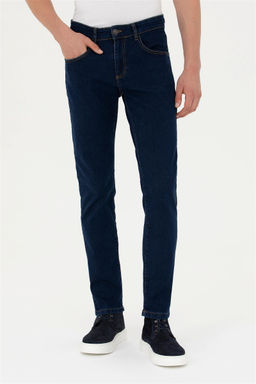 Мужские темно-синие джинсовые брюки - U.s. polo assn фото 2