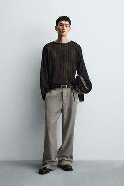 OPEN KNIT SWEATER