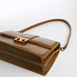 Сумка женская мессенджер TEXTURA на клапане, 26×8.5×14 см, светло-коричневая