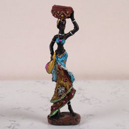 Статуэтка Африканка 15.5 см / 26117 /уп 4/144/ - Галеонтрейд фото 3