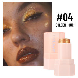 3-в-1 стик: тени, хайлайтер, помада тон 04