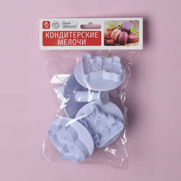 Плунжеры кондитерские Доляна Мягкая игрушка, набор 4 шт., пластик, МИКС  фото 5