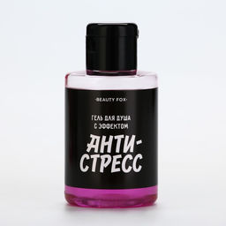 Гель для душа Для снятия стресса, 100 мл, аромат вишня, BEAUTY FOX