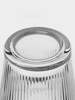 Ведро для льда «Риф», 900 мл, 15.5×14×13.5 см, с щипцами, стекло, прозрачное