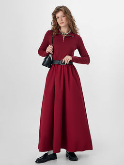 Платье женское бордовое - Mark formelle фото 5