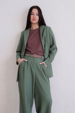 11866 Костюм брючный в цвете папоротник - Martichelli фото 3