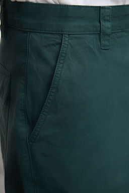 TRENDYOL MAN Yesil %100 Pamuk Balloon Fit Pamuklu Gabardin Dokuma Pantolon TMNAW25PL00020 - Trendyolmilla фото 4