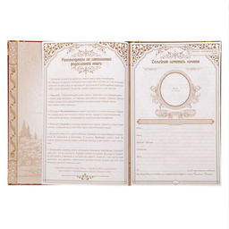 Родословная книга Дерево, 100 страниц, 22 х 31 см.