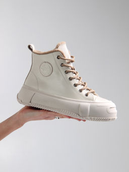 Ботинки 217.PODYUM151be. светло бежевый/Мех